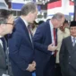 CEO KNDS, Nicolas Chamussy saat bertemu Presiden Prabowo Subianto mengunjungi paviliun KNDS France pada acara Indo Defence 2025 di Jiexpo Kemayoran Jakarta Pusat, Rabu 11 Juni 2025. Foto : Istimewa