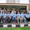 Jajaran PT Karabha Digdaya bersama Forkopimda Kota Depok pada pelaksanaan gerakan pengurangan sampah plastik, Depok. Foto : Istimewa