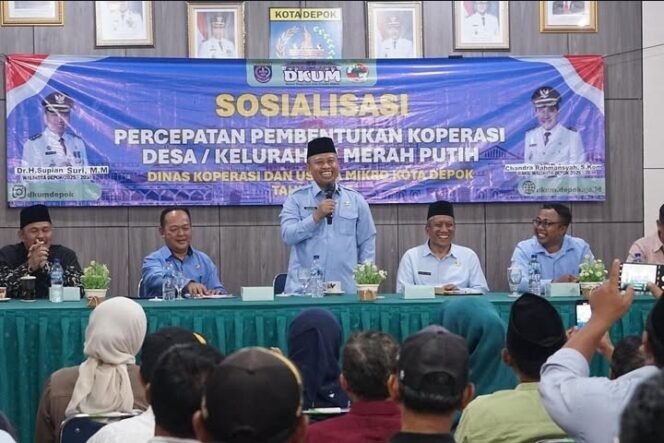
					Pemerintah Kota Depok menggencarkan sosialisasi Koperasi Merah Putih. (Dok. Instagram @humas_dokpimdepok)