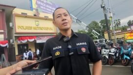 Kasi Humas Polres Metro Depok, AKP Made Budi saat ditemui di Polres Metro Depok. (Dicky)