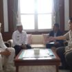 Wali Kota Depok, Supian Suri saat bertemu Erick Tohir membahas pembangunan di wilayah Kota Depok. (Istimewa)