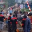 Yayasan Putra Parung bersama Muspika Kecamatan Bojongsari dan pengurus lingkungan, melakukan pelebaran jalan di Kampung Desa Duren Mekar, Bojongsari, Depok. (Istimewa)