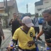 Polres Metro Depok menangkap salah satu matel yang berada di Jalan Legong, Sukmajaya, Depok. (Dicky)