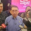 Menteri Kebudayaan Republik Indonesia, Fadli Zon saat mendatangi pemusatan latihan GBN di Kinasih Resort, Depok. (Dicky)