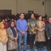 Menteri Kebudayaan Republik Indonesia, Fadli Zon membuka pemusatan latihan Gita Bahana Nusantara di Kinasih Resort, Depok. (Dicky)