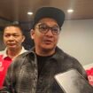 Pasha Ungu saat ditemui di ruangan serbaguna DOS Balai Kota Depok. (Dicky)
