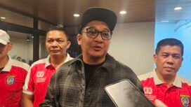 Pasha Ungu saat ditemui di ruangan serbaguna DOS Balai Kota Depok. (Dicky)
