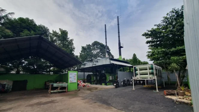 
					Mesin incinerator milik Pemerintah Kota Depok yang berada di kawasan Sukmajaya, Depok. (Dicky)