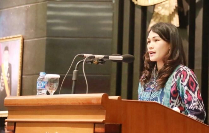 
					Caption :Ketua Bidang Organisasi dan Keanggotaan DPP Gempar Indonesia, Meity Magdalena. (Istimewa)