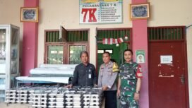 Tiga Pilar Kelurahan Serua memonitoring pendistribusian MBG ditiap sekolah di wilayah Serua, Bojongsari, Depok.