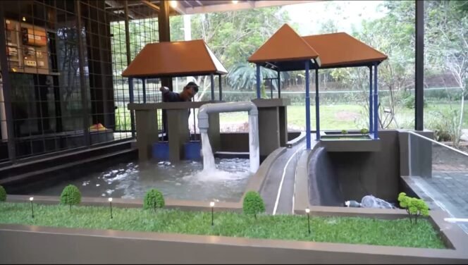 
					Pusat unggulan IPTEK di bidang energi baru terbarukan UG-NEOGRID Universitas Gunadarma di UG Technopark yang berlokasi di Cianjur, Jawa Barat. Foto : Istimewa