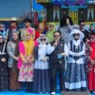 Wali Kota Depok, Supian Suri pada rangkaian Lebaran Depok 2026, di Alun Alun Kota Depok.
