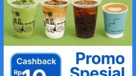 BRI BO Radio Dalam Promo Cashback QRIS BRImo di Gerai Kopi Dibawah Tangga. Foto : Istimewa
