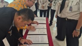 Suasana saat penandatangan PKS antara BRI BO Warung Buncit dengan Poltek Imipas di Kampus Taruna Poltek Imipas, Tangerang, pada Kamis, 30 April 2026. Foto : Istimewa