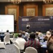 Dirjen Bina Keuda Kemendagri RI Agus Fatoni saat membuka Workshop Perdasi bertema “Arah Transformasi BUMD, Tata Kelola dan Kepatuhan” di Jakarta, Rabu, 10 Juni 2026. Foto : Humas Ditjen Bina Keuda