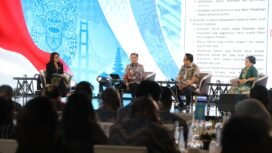 Dirjen Bina Keuda Kemendagri RI, Agus Fatoni saat menghadiri Regional Financial Discussion dengan tema “Pengelolaan Keuangan Daerah dan Creative Financing” bertempat Grand Ballroom Yogyakarta Marriott Hotel, Kamis, 4 Juni 2026. Foto Humas Dirjen Keuda