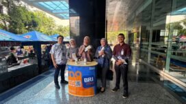Stand BRI BO Gatot Subroto saat Friday Market di Direktorat Jenderal Pajak (DJP). Foto : Istimewa