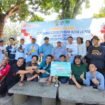 Polres Metro Depok bersama Forkopimda Kota Depok dan IJTI Korda Depok, usai kegiatan lomba mancing pada HUT ke-80 Bhayangkara, Depok.