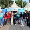 BRI KC Warung Buncit kenalkan produk ke UMKM dan komunitas lari saat UMKM 5K Run di Gedung Kementerian UMKM, Gedung Smesco Indonesia, pada Sabtu, 21 Juni 2026. Foto : Istimewa