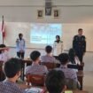 Imigrasi Kota Depok memberkan edukasi kepada siswa SMA Mardi Yuana, Pancoran Mas, Depok.